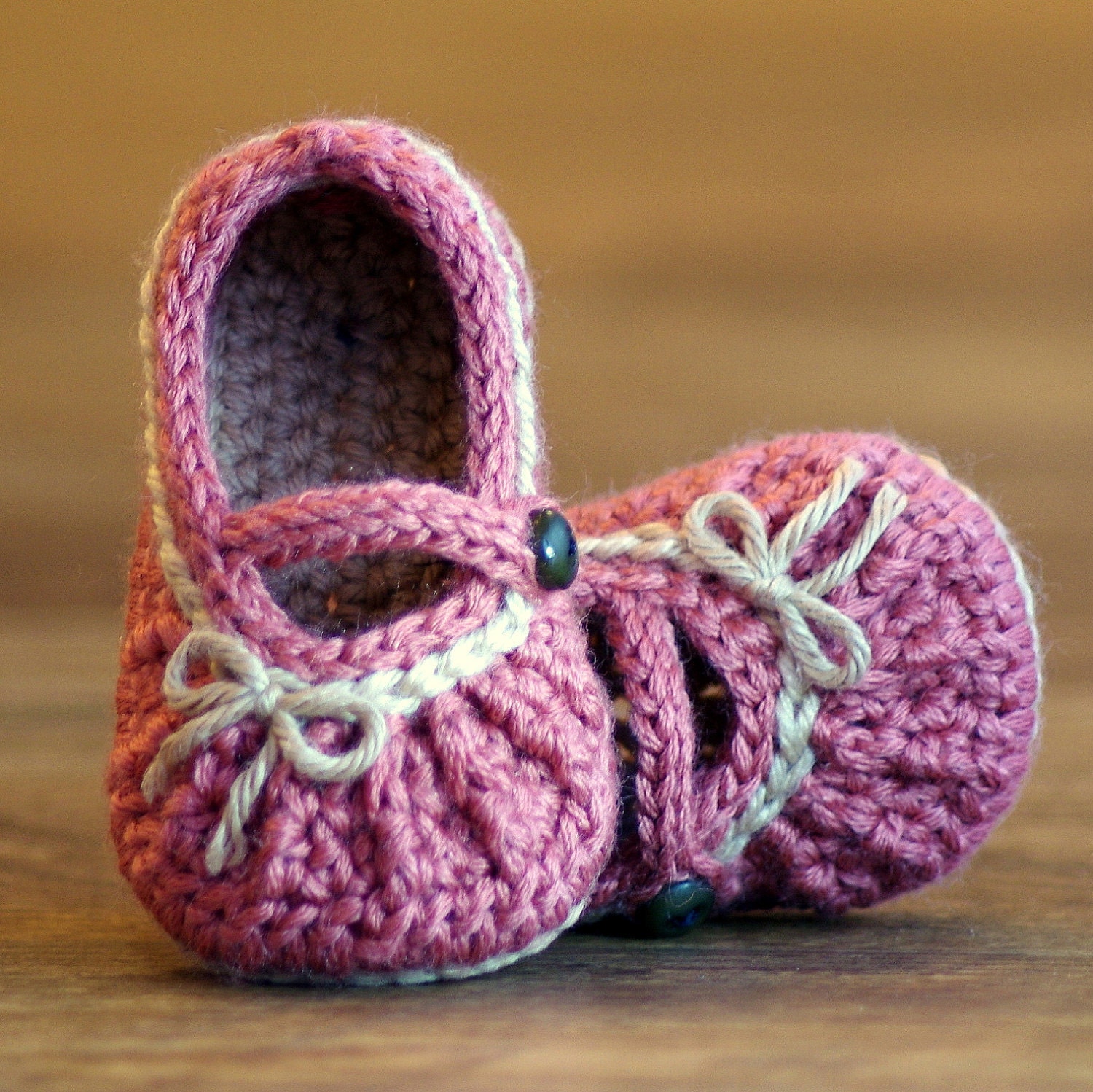 Crochet Pattern Too Cute  Mary Jane with easy gathering pattern number 210 PDF Instant Download