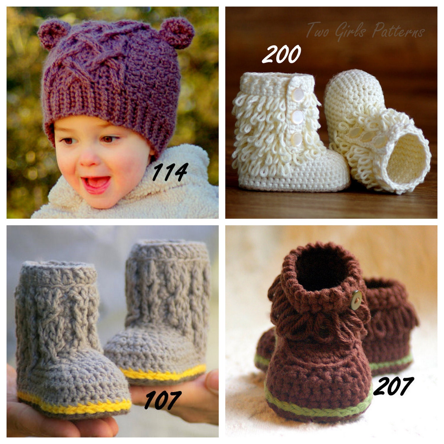 Crochet pattern Any 6 Patterns for 27.00 crochet pattern