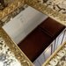 Vintage Gold Mirror 1960's Home Decor Wall Hanging Vanity Display Hollywood Regency