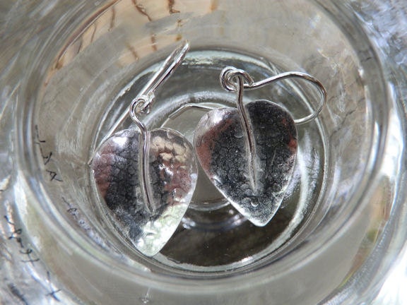 Bodhi Leaf Earings - Stirling Silver