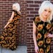 SUNFLOWER Floral Sheer Hippie Bohemian Boho Long Maxi Dress