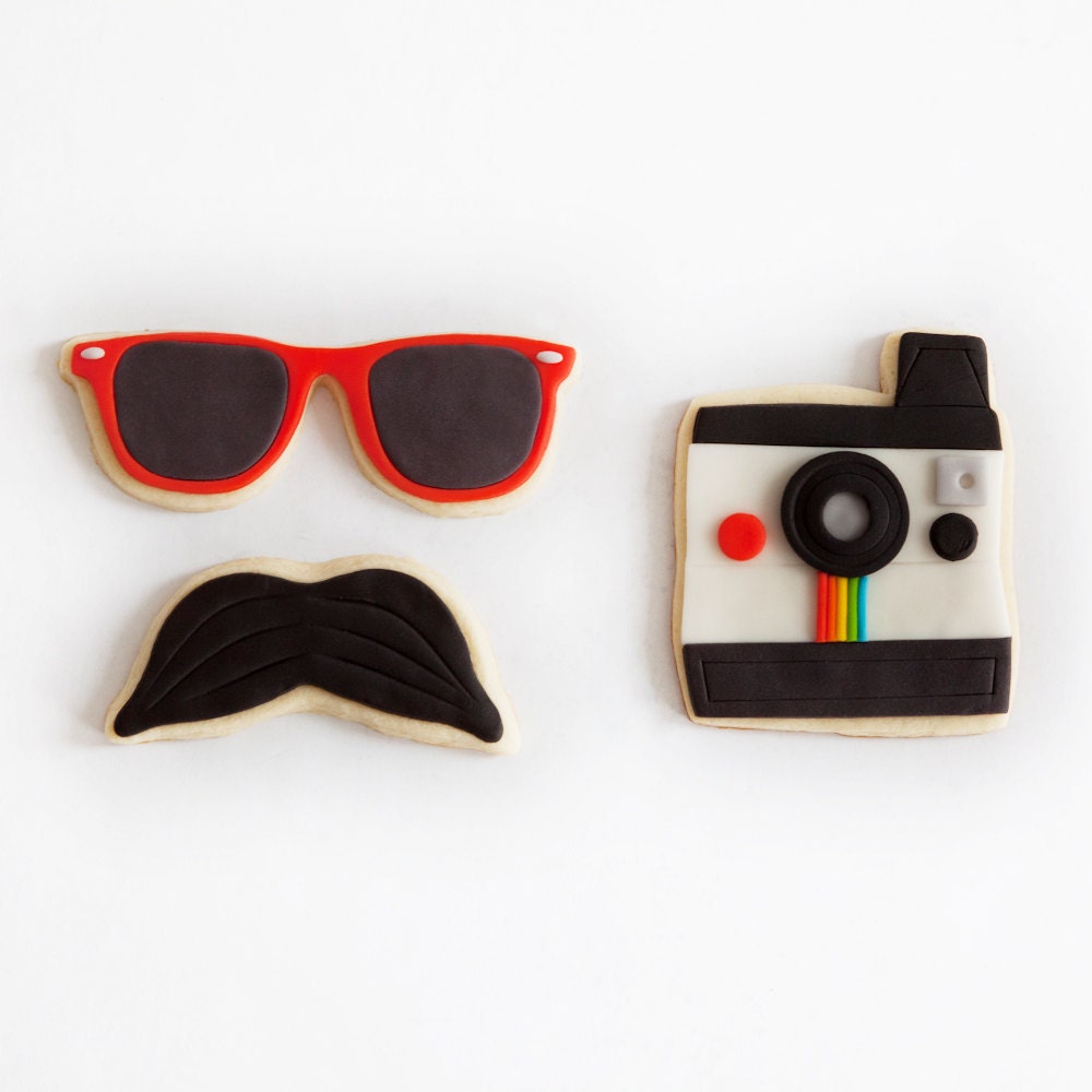 bushwick camera cookie gift box (3 cookies)