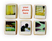 edible photo gift box (6 polaroid photo cookies)