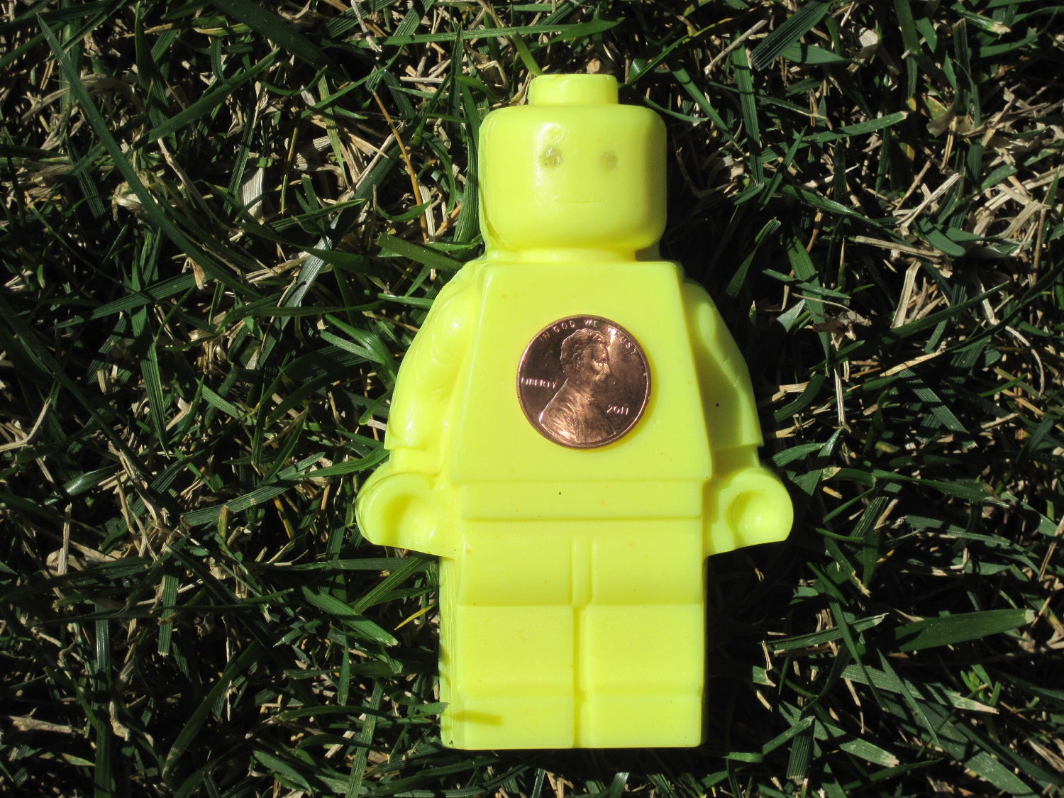 Giant minifigure soap
