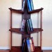 Bookcase Modern 3 shelf Wood Wooden Custom - The Arrows - a MapleBear design