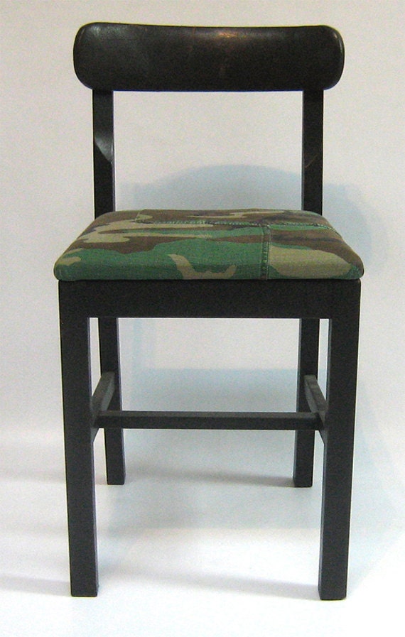 50's 'Mash' camouflage chair