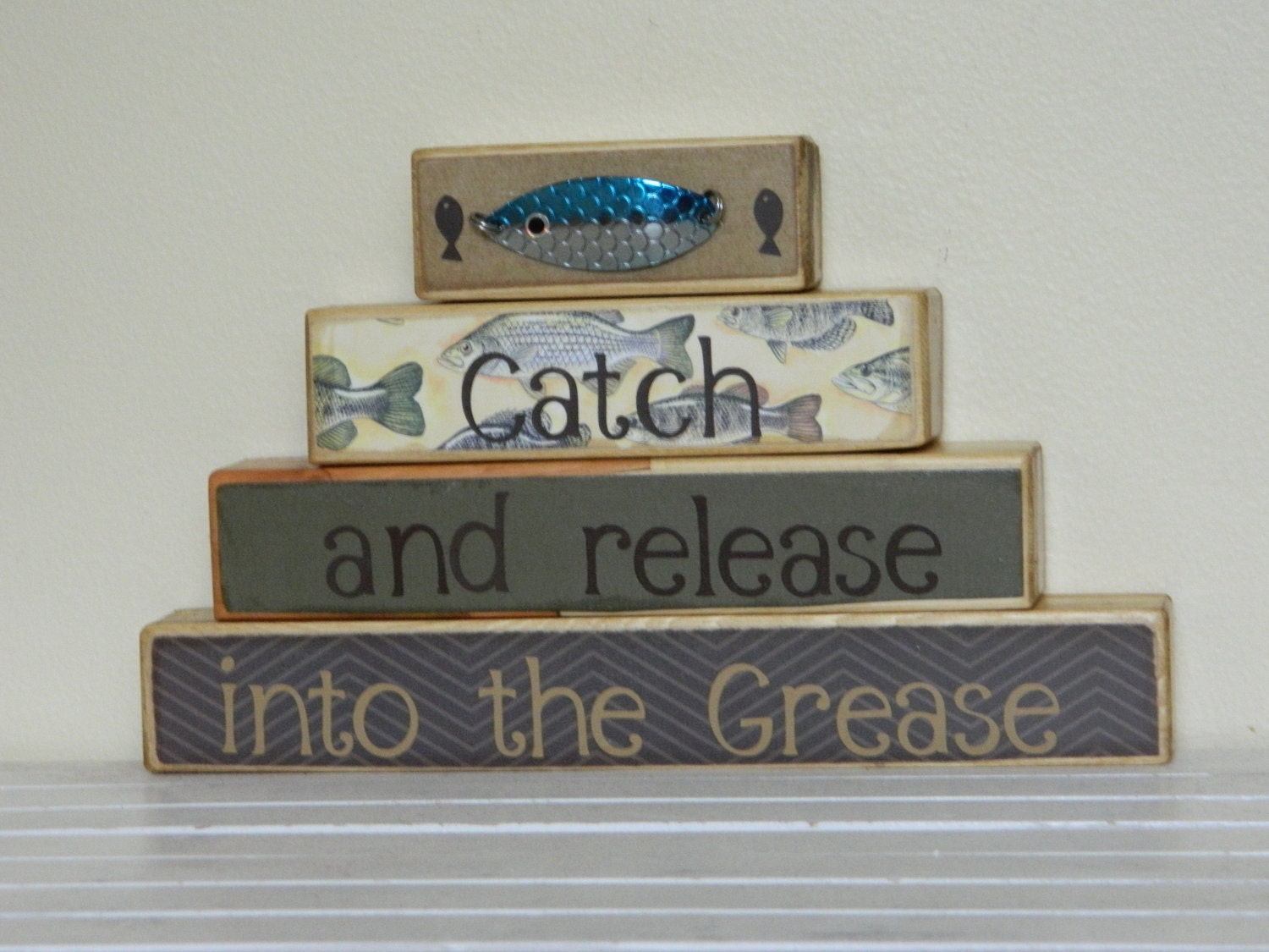 Father's day gift fishing theme cabin decor for the outdoors nature lover gift for Dad Father in law gift Last day to order June 1