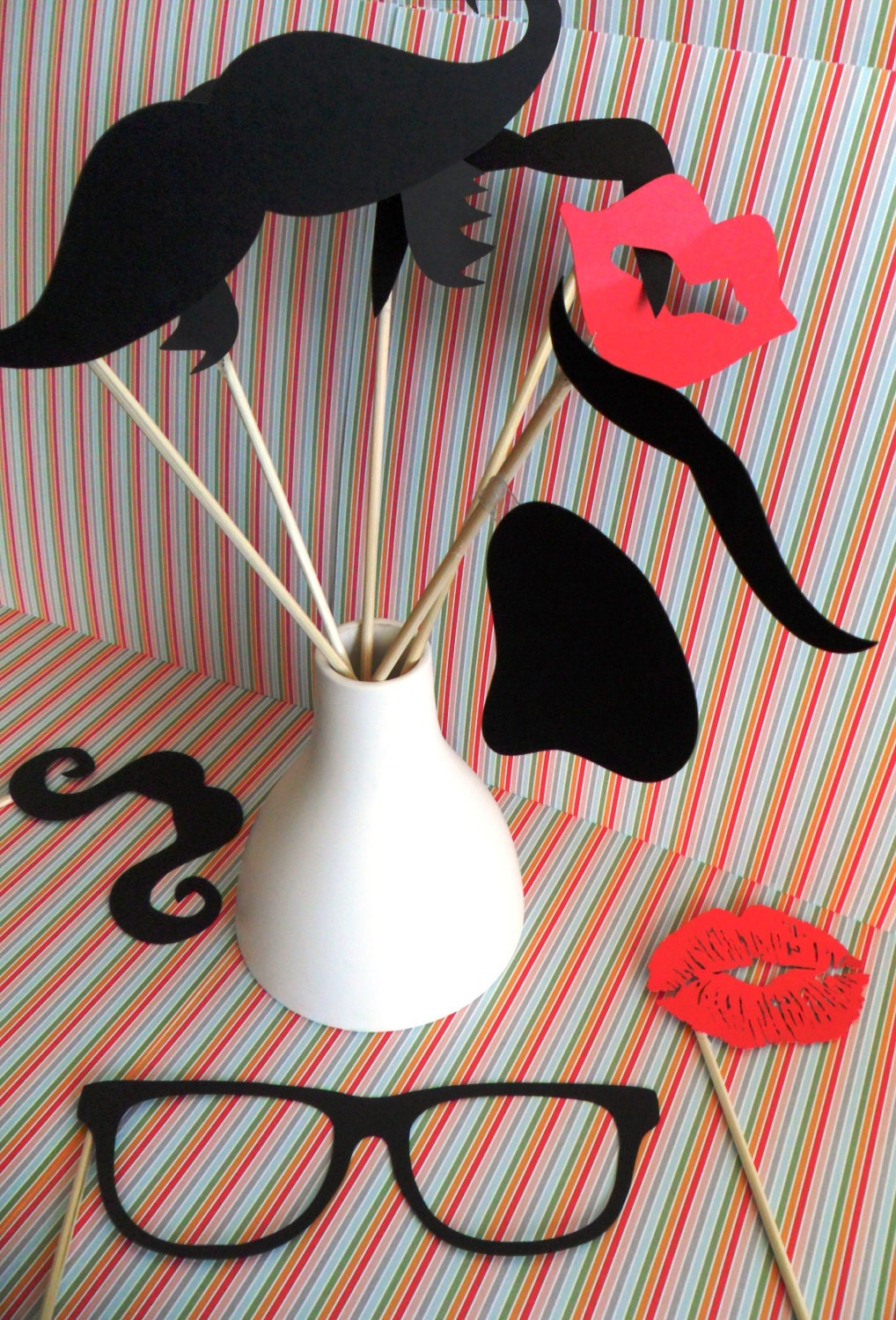Photo Prop Party Package props are perfect for a birthday party bridal shower baby shower wedding or bat mitzvah