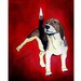 Dignity BentBeamArt Original Subversive Beagle Painting 16" X 20"