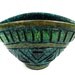 sale / MODERN Mid Century // Ceramic Pottery Planter/ Turquoise and Emerald green // vintage 1960s
