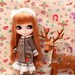 LAST SET - Girlish Forest Winter outfit set for Blythe - Blythe dress / Blythe outfit
