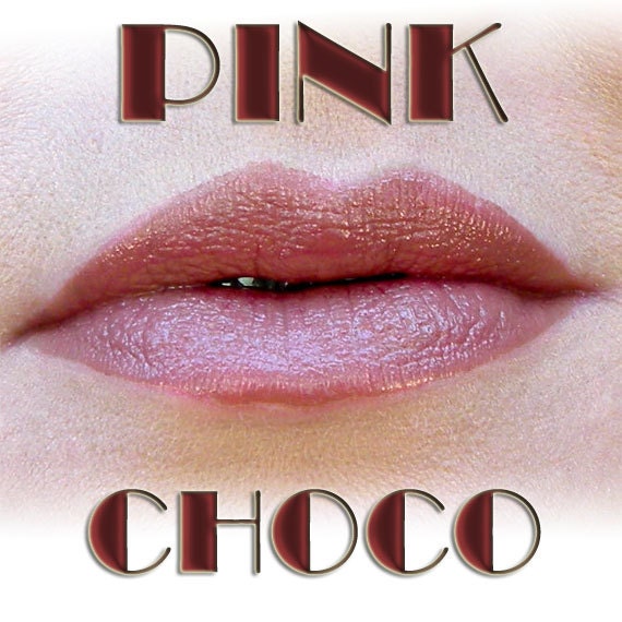 PINKCHOCOLATE SEMI MATTE Opaque Lipstick in a neutral brown pink, very pigmented, 5ml