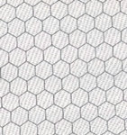 Moda Chicken Black Wire on white 1 yard cotton quilt fabric