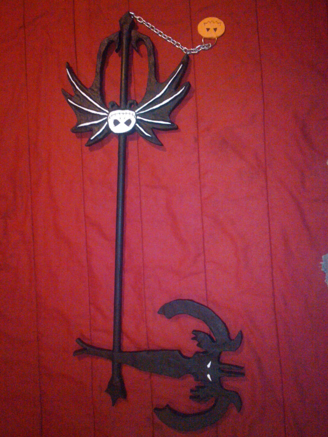 Nightmare Before Christmas Keyblade by mousemystictherge on Etsy