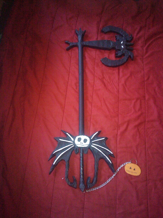 Nightmare Before Christmas Keyblade by mousemystictherge on Etsy