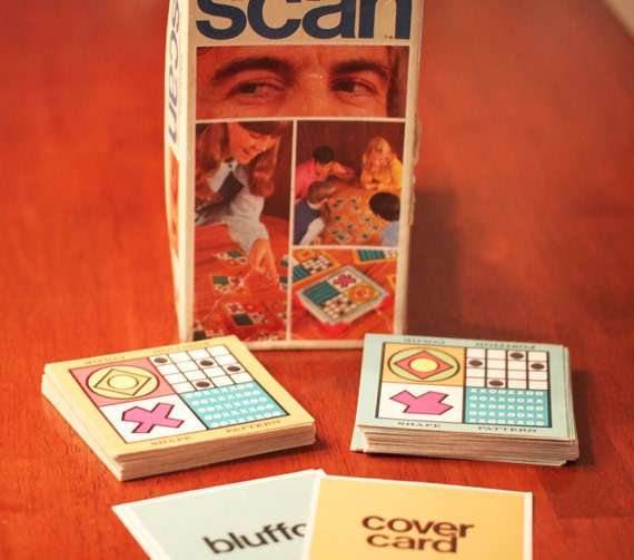 Vintage 1970 Scan Split Second Matching Game By Parker Brothers SOMEONES WATCHING YOU
