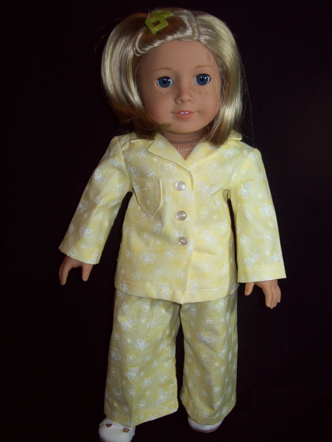 American Girl Doll Clothes.  18 inch doll Robe and PJ's.