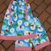 Girls ladybug capri set