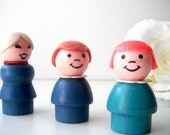 Three Fisher Price Little People