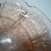 Cherry Blossom, depression glass 4 sherbet plates