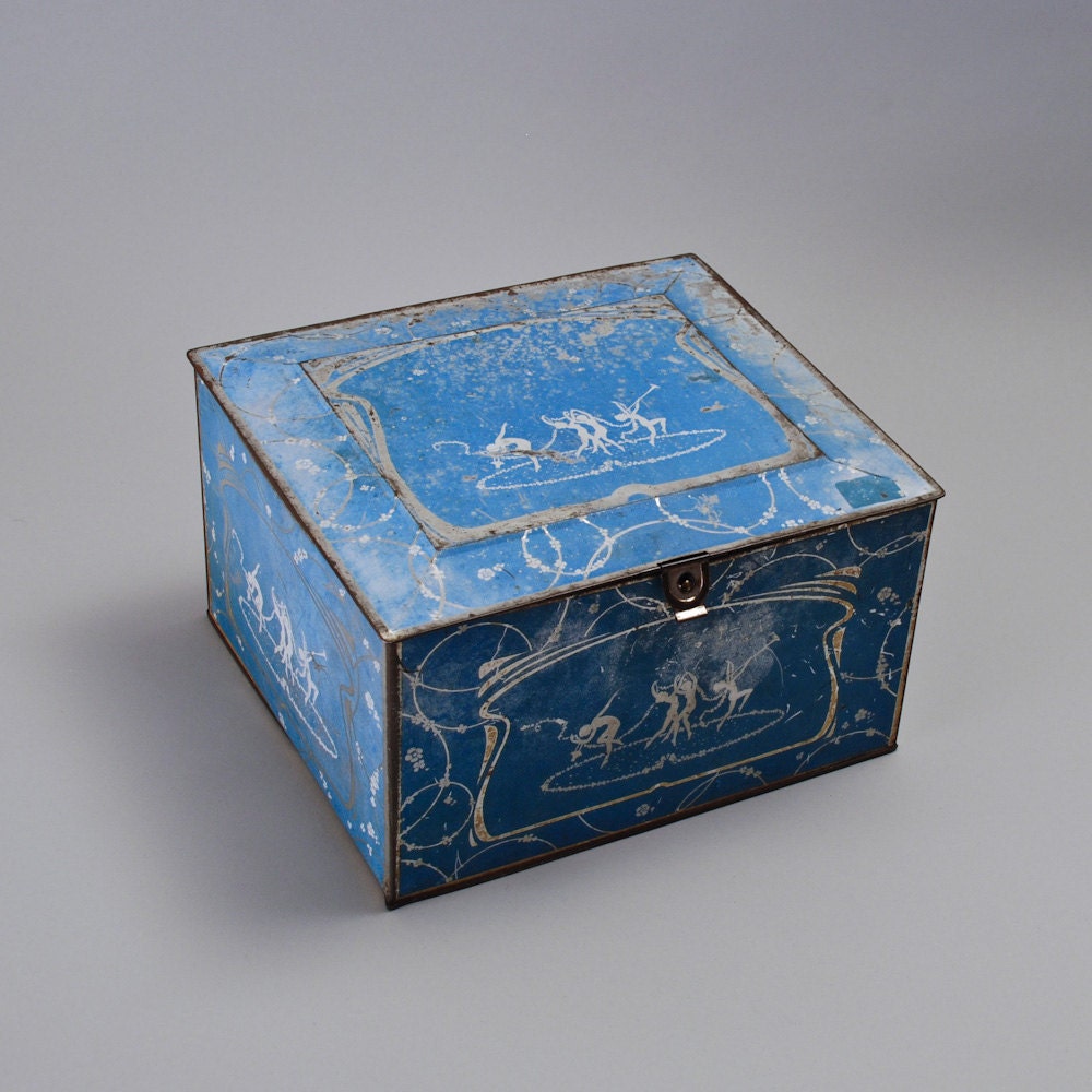Art Nouveau Advertising Tin - The Globe Soap Co.
