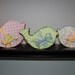 Spring Bird Trio, Wood Birds, Cute Home Decor and Ready to Ship - SAVE 15% NOW
