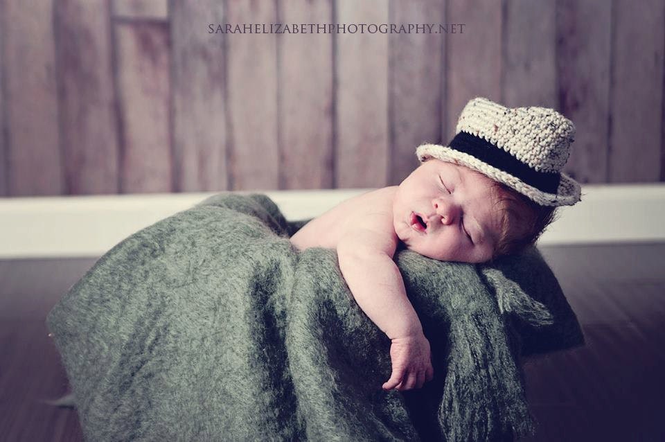 Baby Oatmeal Fedora