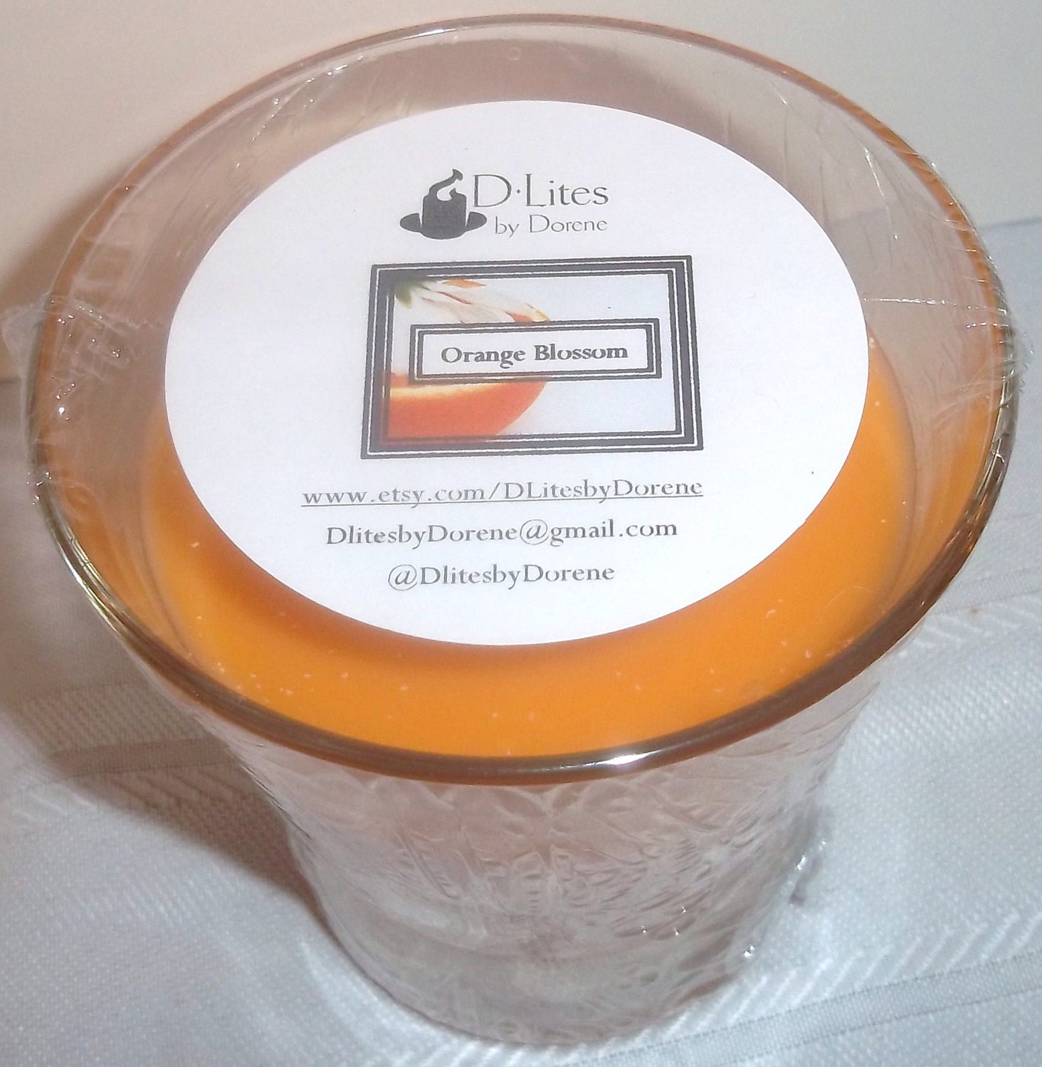 Orange Blossom 12 oz. candle - May fragrance of the month