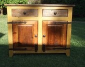 French Country Cupboard - made with reclaimed wood