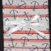 Extra Large Receiving/Swaddle Blanket- Nautical ANCHORS Theme 40 x 40 inches
