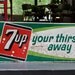 7up Your Thirst Away Metal Tin Sign