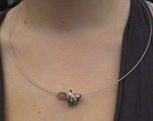 Elvis ....Rock en Roll...Silver pendant from the tiny People line.