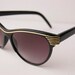 Womens Cat Eye Black Sunglasses A15