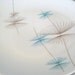 Mid Century Atomic Dorado Caribe Plates Set of Eight (8) Vintage Dinnerware