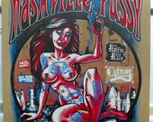 Nashville Pussy Gig Poster - "Here's to Your Destruction"