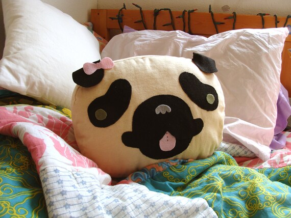 pug plush pillow pugalina plush pug pillow or doll by uglyplants on etsy pug plush pillow pugalina plush pug pillow or doll by uglyplants on etsy