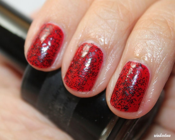 Glitter polish - Carbon Copy