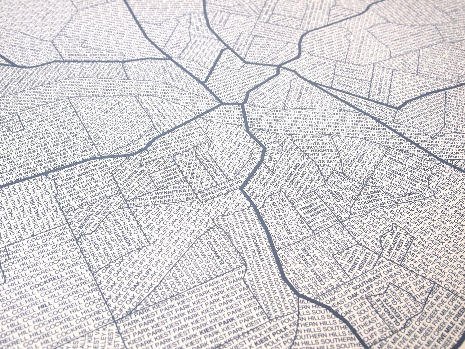 Dallas Neighborhood Map