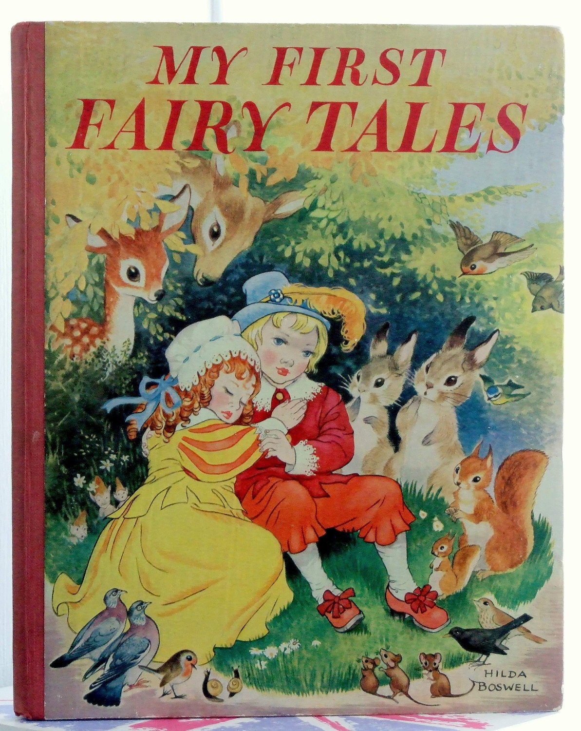 Vintage Children's Book. My First Fairy Tales. by vintagevic