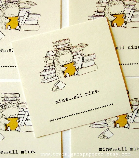 Mine All Mine bookplates