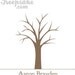 DIY Personalized Child's Handprint Tree - Printable pdf Kids Craft Project