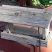 Barnwood Bird Feeder Vintage Weathered Woodland Rustic Garden Decor