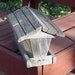 Barnwood Bird Feeder Vintage Weathered Woodland Rustic Garden Decor