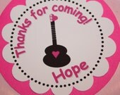 PRINTABLE Party Favor Tags - Custom Rock Star Party - BellaGrey Designs Il_170x135