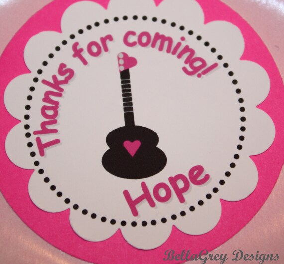 Rock Star Guitar Party Favor Tags Il_570xn