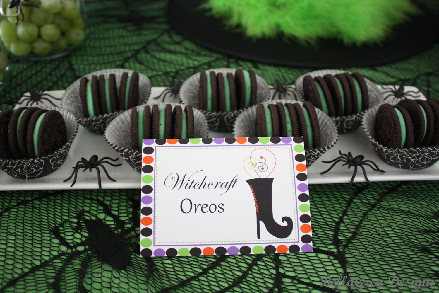 Girls Night Out Witch Boot Whimsical Halloween Birthday Party Decorative Labels Custom Il_570xn