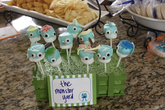 Custom Decorative Labels - Lil' Monster Party Collection - by BellaGrey Designs Il_570xn