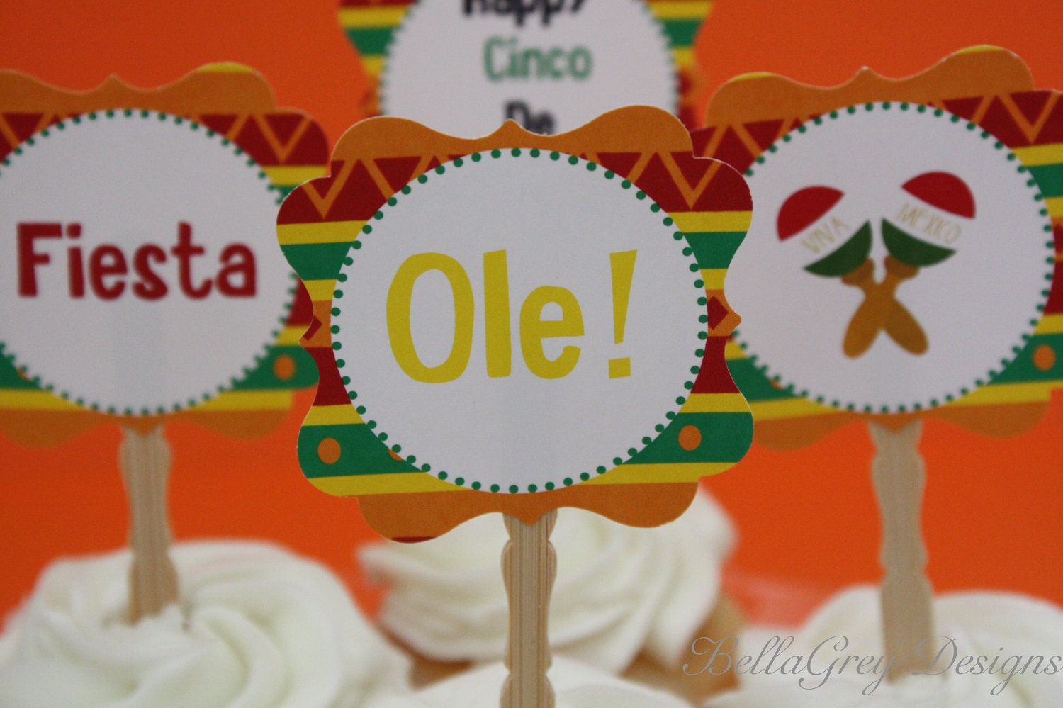 PRINTABLE Topper Fiesta Cinco de Mayo Party Il_570xn