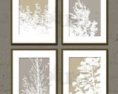 Custom Tree Art Prints Loft Trees Set Of 4-8.5X11 Inches