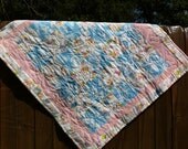 Fairy Princess Baby Toddler Tummy Time Crib Quilt Blanket